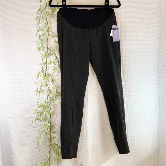 Motherhood Maternity Skinny Legging Pant Grey Extra Small - Picture 5 of 14